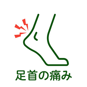 足首の痛み